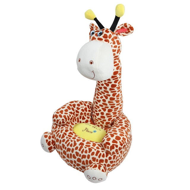 Cartoon Children Small Seat Sofa Nest Chair Giraffe Decor